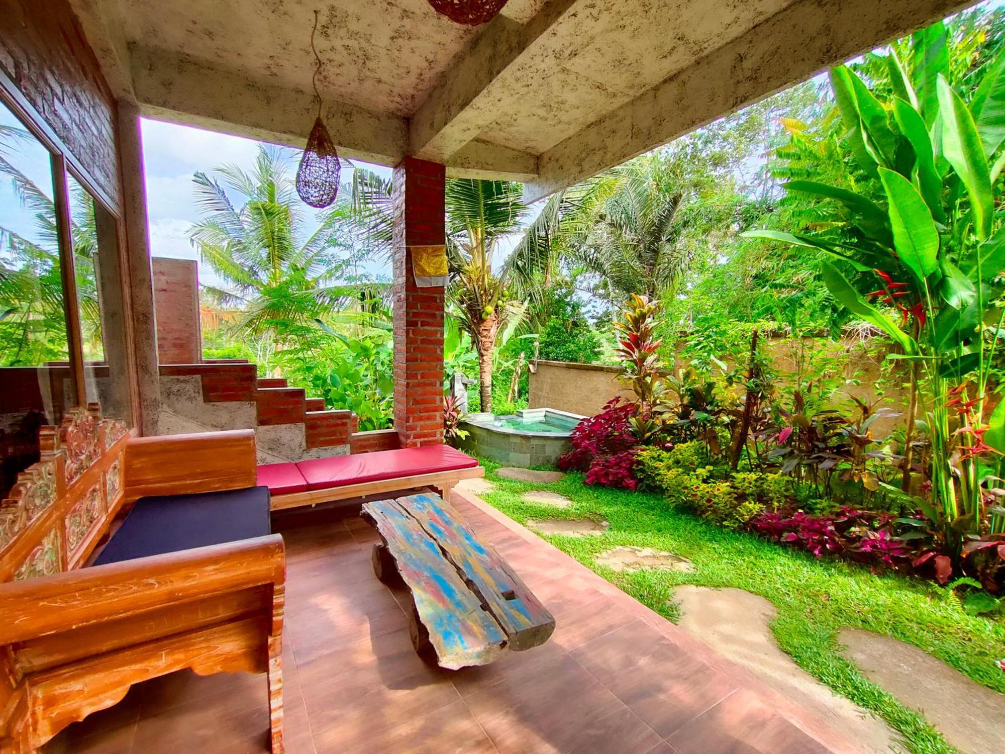 D'Nanda Villa Ubud Quarto foto